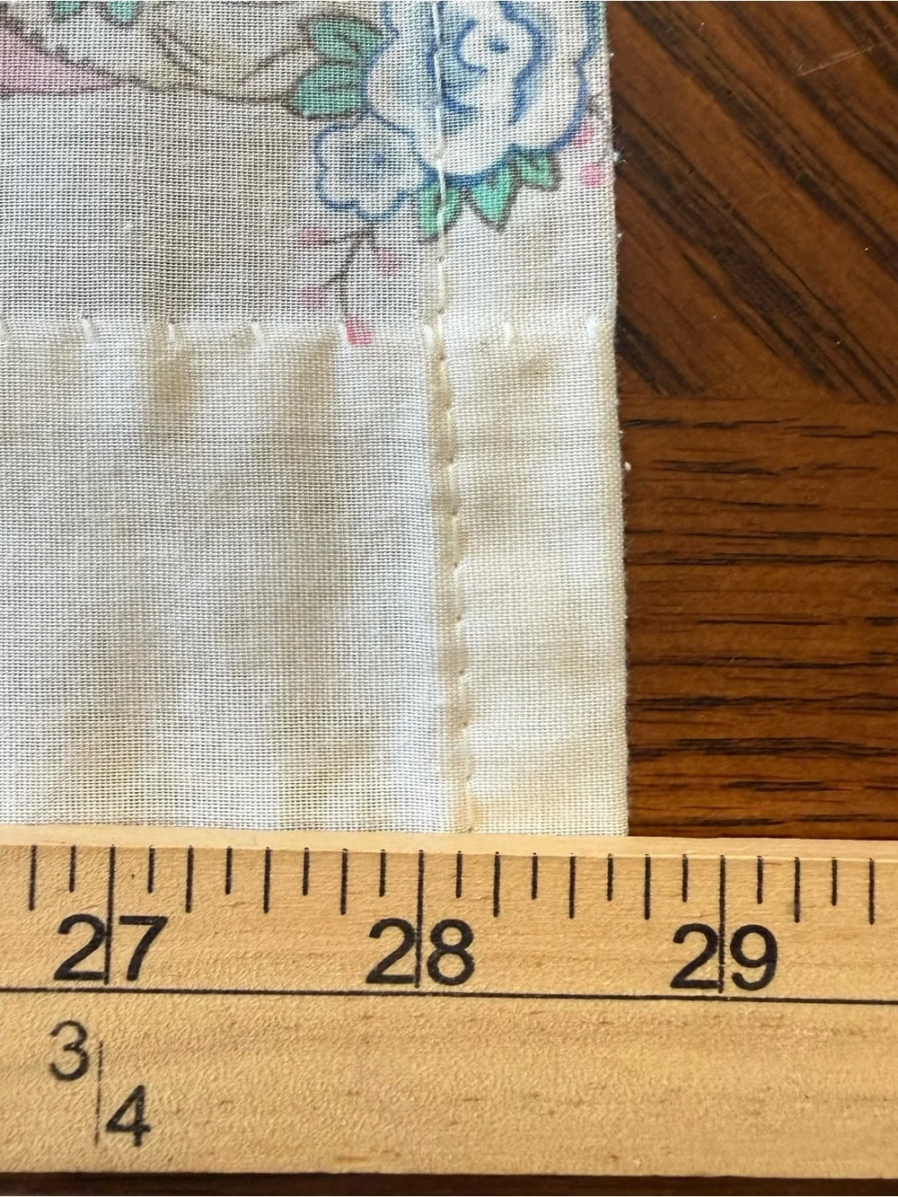 Vintage Rare Find! Goose Blue Ribbon Set 4 Kitchen Curtains Panels 28